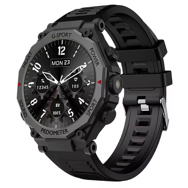 Gt6 Pro Smart Watch ⌚️ Round Dial Bluetooth Connected With Charger 🔌 (Box Pack)