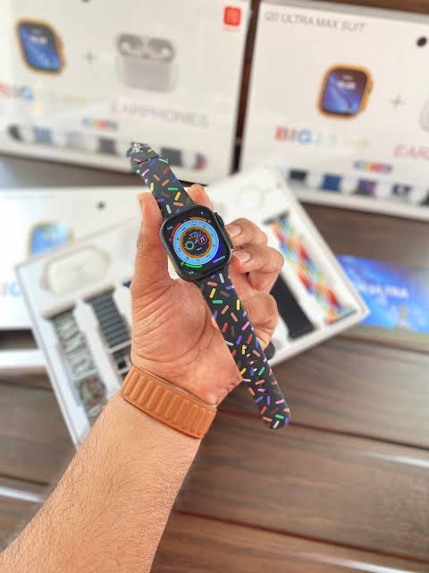 I20 Pro Max Suit Smart Watch, 49mm Protective case, Included Airpods Pro⌚