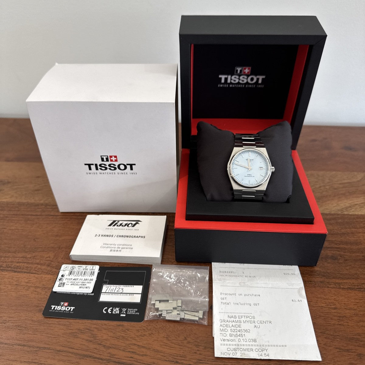 Tissot PRX 1853 Stainless Steel