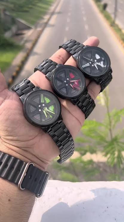 Rotating Wheel Rim Watch 🔥(SPINNER WATCH)